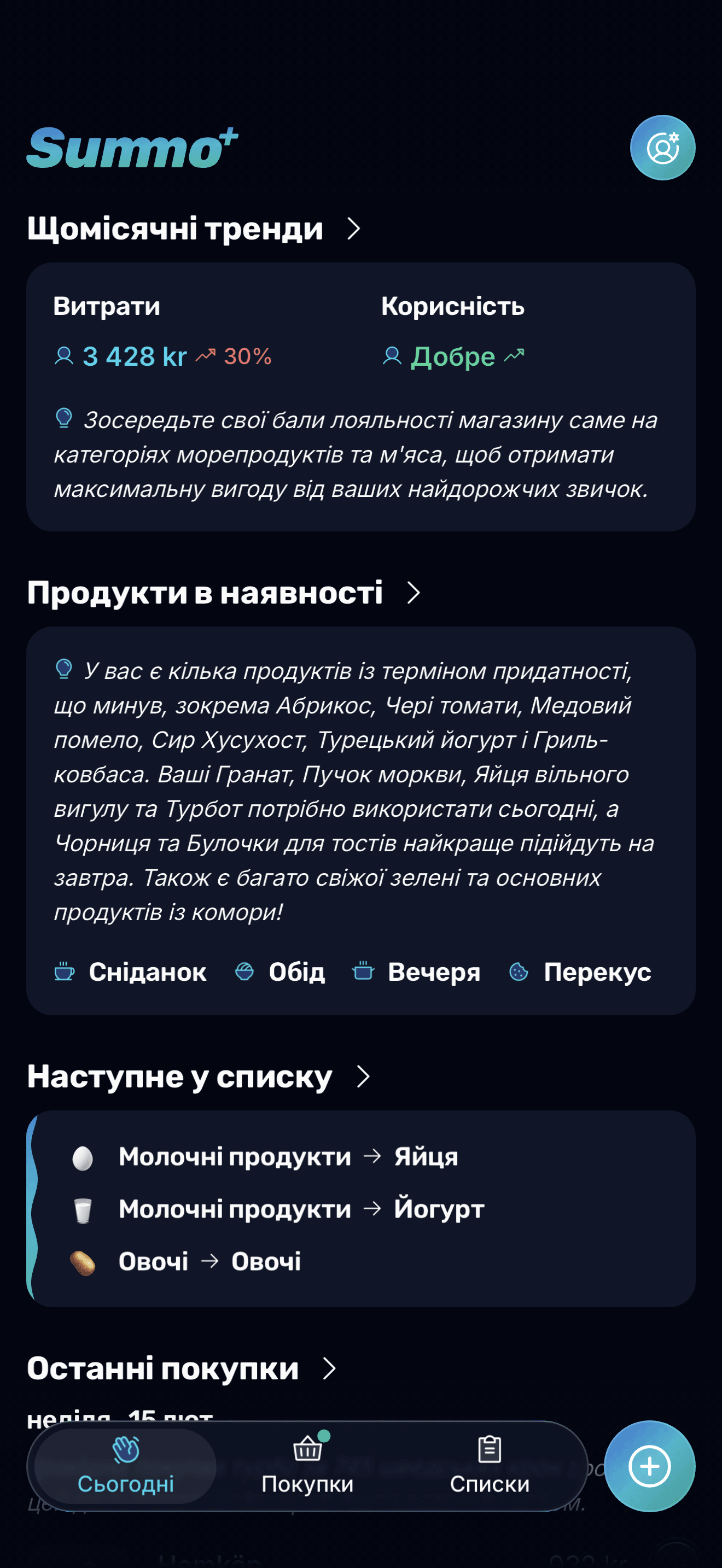 Ваш день одним поглядом